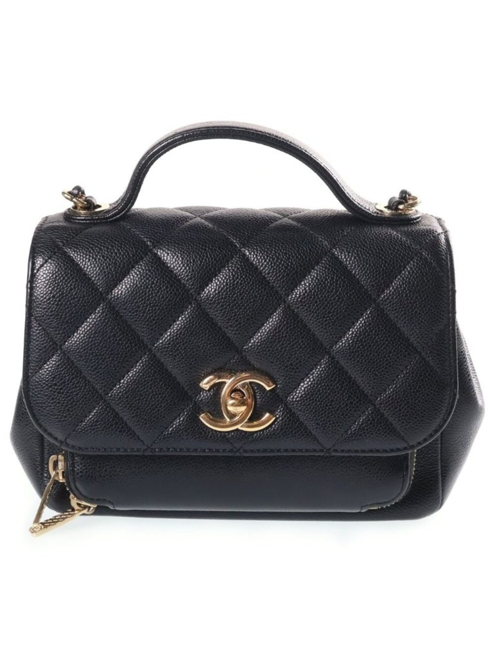 Chanel Quilted Shoulder Bag Black